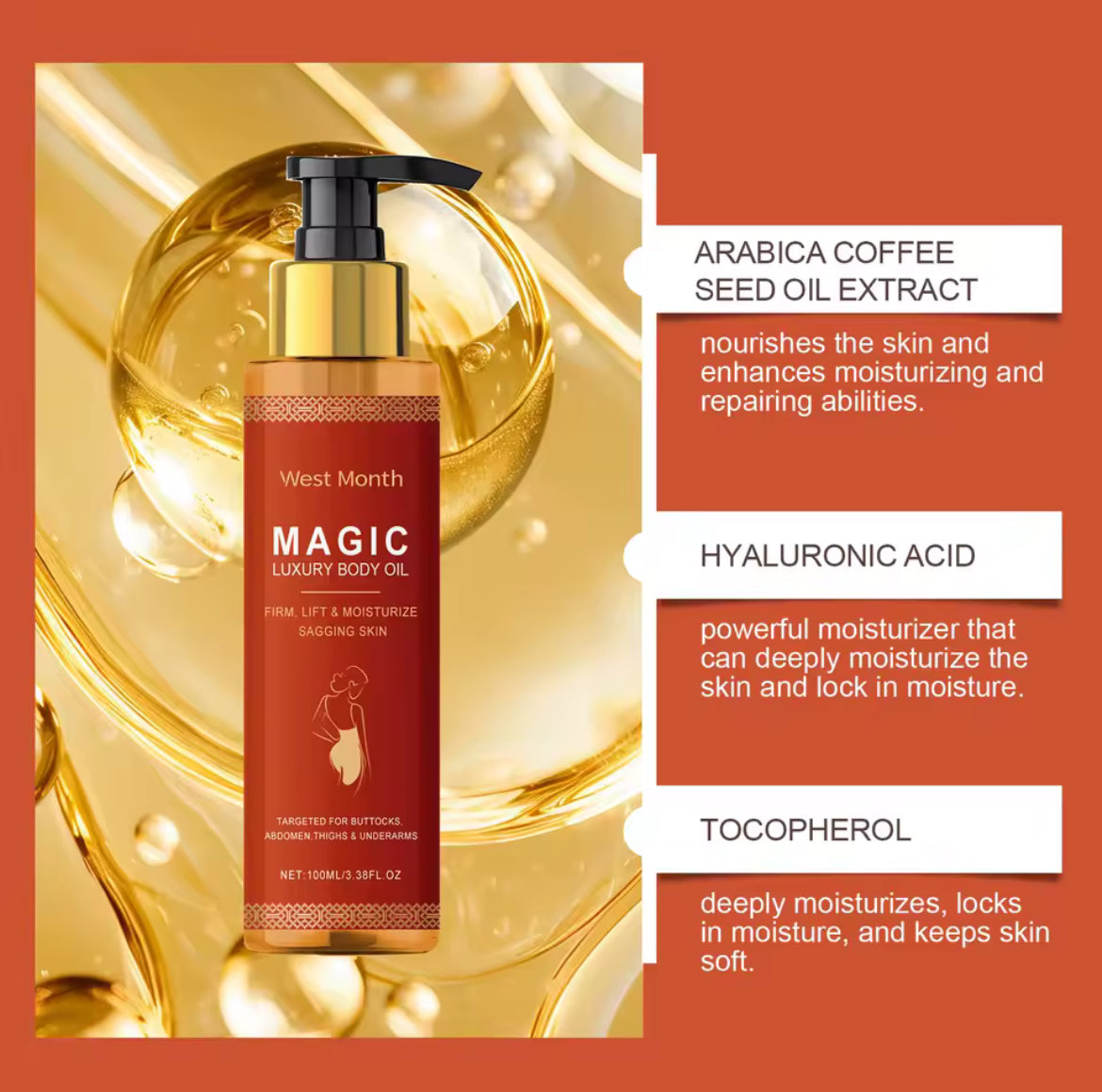 West Month Magic body oil